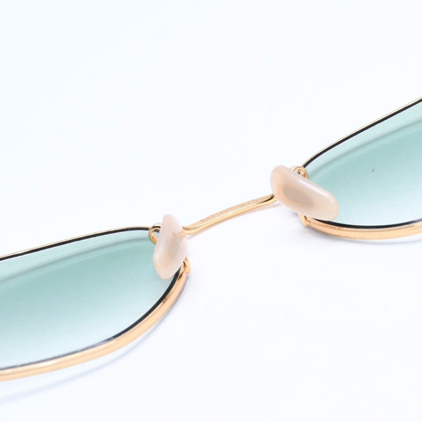 極美品 RAYBAN レイバン サングラス メガネ RB6448 メタル ゴールド グリーン サイズ51◻︎21 ゴールド金具 中古 4a008492