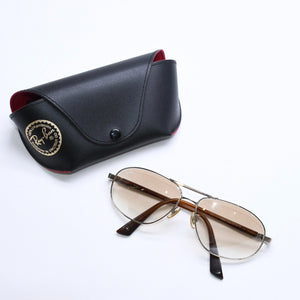 RAYBAN レイバン ダブルブリッジ サングラス RB3327 アセテート メタル ゴールド金具 サイズ61◻︎14 美品 中古4a008458