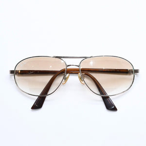 RAYBAN レイバン ダブルブリッジ サングラス RB3327 アセテート メタル ゴールド金具 サイズ61◻︎14 美品 中古4a008458