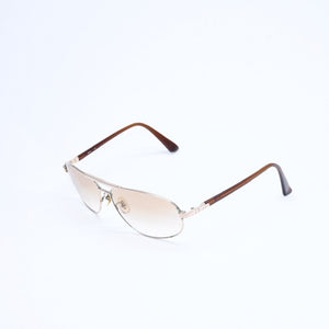 RAYBAN レイバン ダブルブリッジ サングラス RB3327 アセテート メタル ゴールド金具 サイズ61◻︎14 美品 中古4a008458