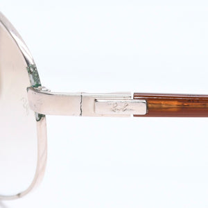 RAYBAN レイバン ダブルブリッジ サングラス RB3327 アセテート メタル ゴールド金具 サイズ61◻︎14 美品 中古4a008458