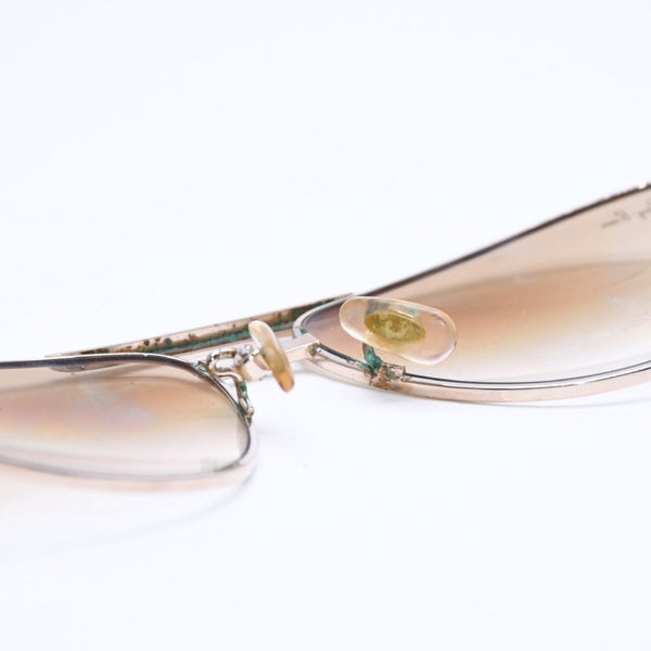 RAYBAN レイバン ダブルブリッジ サングラス RB3327 アセテート メタル ゴールド金具 サイズ61◻︎14 美品 中古4a008458