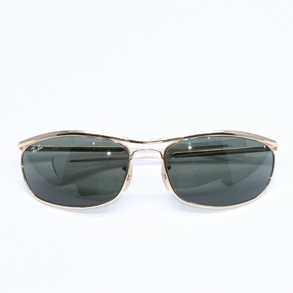 Very Good Condition Ray-Ban Sunglasses Eyewear RB 3119-M 001/31 Size 62□18 125 Color Lens Gold Used 4a008631