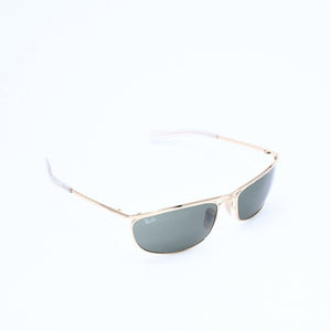 極美品 Ray-Ban レイバン サングラス アイウェア RB 3119-M 001/31 サイズ62□18 125 カラーレンズ ゴールド 中古 4a008631