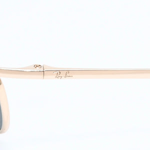 極美品 Ray-Ban レイバン サングラス アイウェア RB 3119-M 001/31 サイズ62□18 125 カラーレンズ ゴールド 中古 4a008631