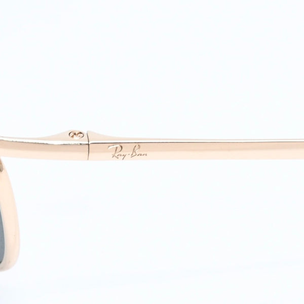 極美品 Ray-Ban レイバン サングラス アイウェア RB 3119-M 001/31 サイズ62□18 125 カラーレンズ ゴールド 中古 4a008631