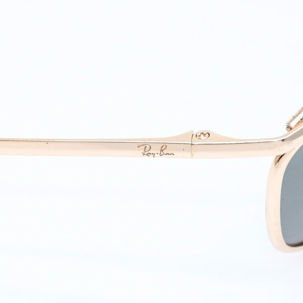 極美品 Ray-Ban レイバン サングラス アイウェア RB 3119-M 001/31 サイズ62□18 125 カラーレンズ ゴールド 中古 4a008631