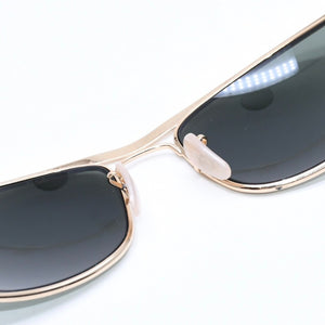 極美品 Ray-Ban レイバン サングラス アイウェア RB 3119-M 001/31 サイズ62□18 125 カラーレンズ ゴールド 中古 4a008631
