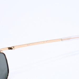 極美品 Ray-Ban レイバン サングラス アイウェア RB 3119-M 001/31 サイズ62□18 125 カラーレンズ ゴールド 中古 4a008631