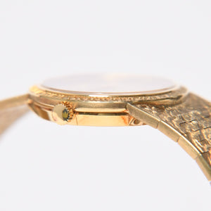 Very good condition PIAGET watch 924A23 Weight approx. 66.91g 18KYG 750 stamp Pave diamond Tiger eye dial 750 stamp Manual winding Used 4a009218
