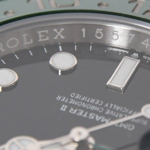 極美品 ROLEX ロレックス GMTマスターⅡ Sprite スプライト 腕時計 126720VTNR ステンレススチール 143.1g シルバー グリーン ブラック サイズ40mm 中古 4a009364