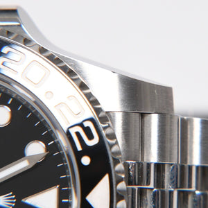 極美品 ROLEX ロレックス GMTマスターⅡ Sprite スプライト 腕時計 126720VTNR ステンレススチール 143.1g シルバー グリーン ブラック サイズ40mm 中古 4a009364