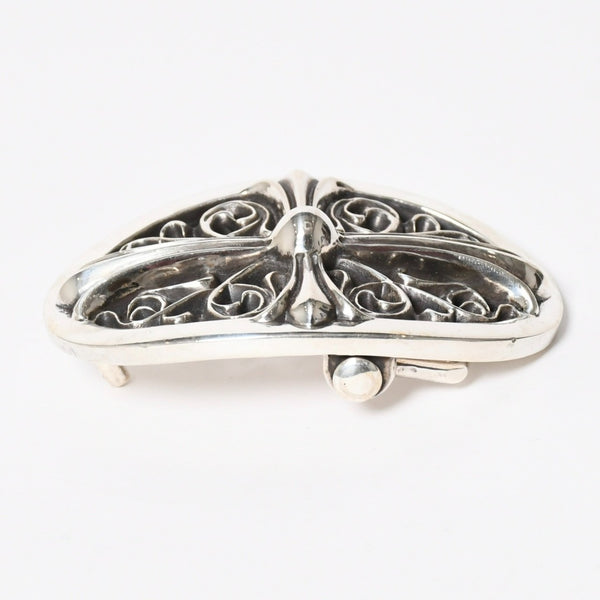 CHROME HEARTS クロムハーツ BUCKLE CLASSIC OVAL CROSS 1.5 クラシックオーバルクロス バックル 1.5 重量約165.58g 美品 中古 4a009246