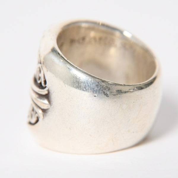 CHROME HEARTS CLASSIC OVAL CROSS Classic Oval Cross Ring Weight 39.57g Size 20.5 Silver 925 Good Condition Used 4a009226