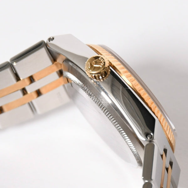 ROLEX datejust oyster quartz ロレックス デイトジャスト 腕時計 17013G 重量約128.39g SS YG シャンパン文字盤 ダイヤ 美品 中古 4a009150