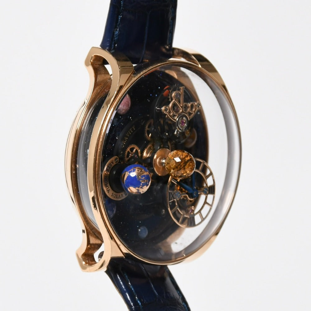 極美品 JACOB&CO ジェイコブ 時計 アストロノミア テルリウム 世界限定100本 シェル文字盤 44.5mm AS300.40.AP.AK.AFL4A 中古 4a005973