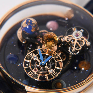 極美品 JACOB&CO ジェイコブ 時計 アストロノミア テルリウム 世界限定100本 シェル文字盤 44.5mm AS300.40.AP.AK.AFL4A 中古 4a005973