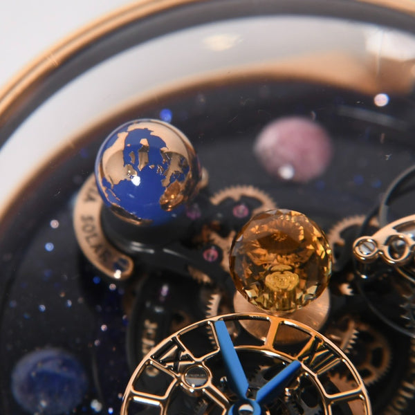 極美品 JACOB&CO ジェイコブ 時計 アストロノミア テルリウム 世界限定100本 シェル文字盤 44.5mm AS300.40.AP.AK.AFL4A 中古 4a005973