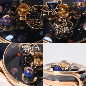 極美品 JACOB&CO ジェイコブ 時計 アストロノミア テルリウム 世界限定100本 シェル文字盤 44.5mm AS300.40.AP.AK.AFL4A 中古 4a005973