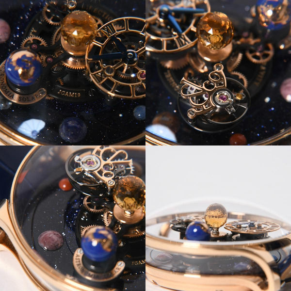 極美品 JACOB&CO ジェイコブ 時計 アストロノミア テルリウム 世界限定100本 シェル文字盤 44.5mm AS300.40.AP.AK.AFL4A 中古 4a005973