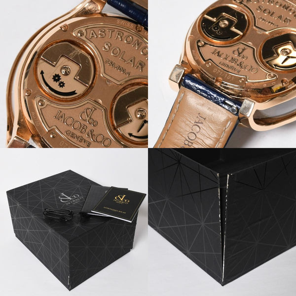 極美品 JACOB&CO ジェイコブ 時計 アストロノミア テルリウム 世界限定100本 シェル文字盤 44.5mm AS300.40.AP.AK.AFL4A 中古 4a005973