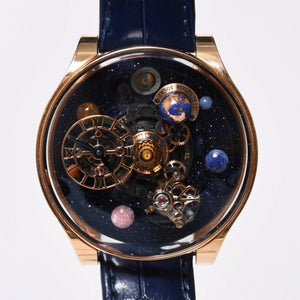 極美品 JACOB&CO ジェイコブ 時計 アストロノミア テルリウム 世界限定100本 シェル文字盤 44.5mm AS300.40.AP.AK.AFL4A 中古 4a005973
