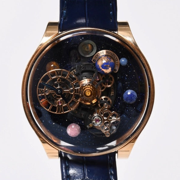 極美品 JACOB&CO ジェイコブ 時計 アストロノミア テルリウム 世界限定100本 シェル文字盤 44.5mm AS300.40.AP.AK.AFL4A 中古 4a005973
