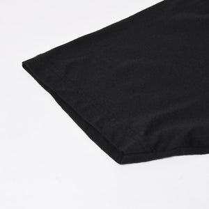 新品未使用 CHROME HEARTS クロムハーツ 半袖Tシャツ サイズXL スクロールラベルロゴ ブラック ホワイト プリント 新型 中古 4a009018