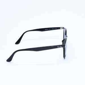 極美品 RAYBAN レイバン ウェリントン アジアンフィット サングラス RB4258 アセテート ブラック シルバー金具 中古 4a008610