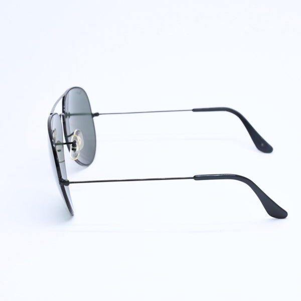 RAYBAN レイバン アビエーター クラシック サングラス ヴィンテージ RB3025 USA製 メタル ブラック 美品 中古 4a008500