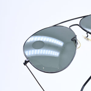 RAYBAN レイバン アビエーター クラシック サングラス ヴィンテージ RB3025 USA製 メタル ブラック 美品 中古 4a008500
