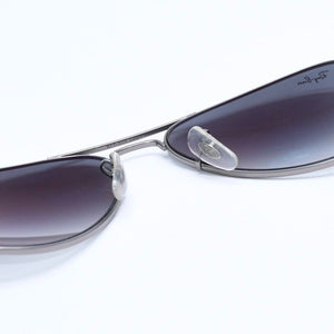 RAYBAN レイバン アビエーターラージメタル サングラス ティアドロップ RB3025 イタリア製 メタル シルバー金具 美品 中古 4a008628