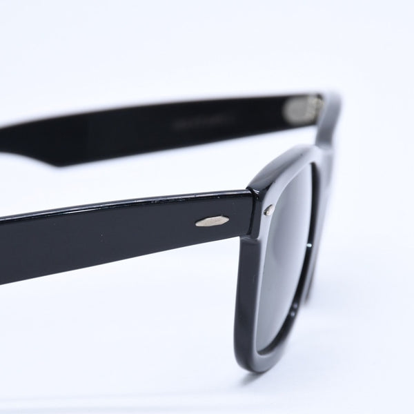 RAYBAN レイバン WAYFARER ウェイフェーラー サングラス B&L 5022 アセテート ブラック シルバー金具 美品 中古 4a008490