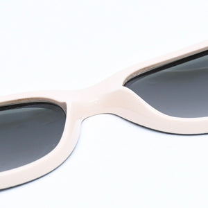 極美品 RAYBAN レイバン ニューウェイフェラー サングラス メガネ バイカラー RB2132 アイボリー ブラック 中古 4a008459