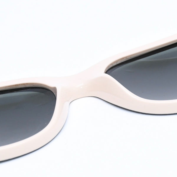 極美品 RAYBAN レイバン ニューウェイフェラー サングラス メガネ バイカラー RB2132 アイボリー ブラック 中古 4a008459