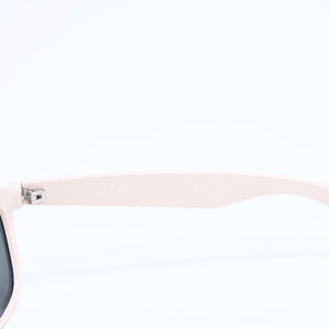 極美品 RAYBAN レイバン ニューウェイフェラー サングラス メガネ バイカラー RB2132 アイボリー ブラック 中古 4a008459