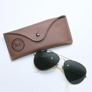 RAYBAN レイバン アビエーター クラシック サングラス ティアドロップ RB3025 メタル ゴールド金具 良品 中古 4a008617