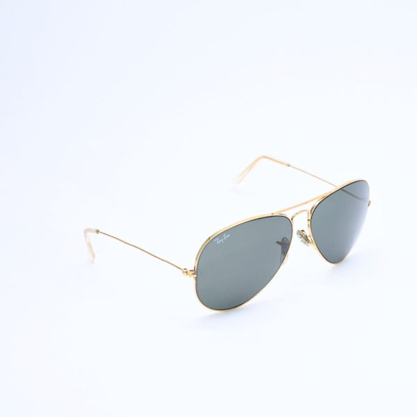 RAYBAN レイバン アビエーター クラシック サングラス ティアドロップ RB3025 メタル ゴールド金具 良品 中古 4a008617