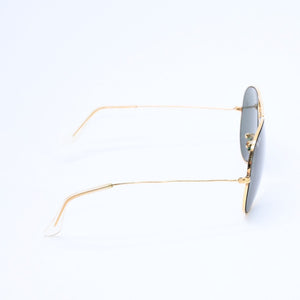 RAYBAN レイバン アビエーター クラシック サングラス ティアドロップ RB3025 メタル ゴールド金具 良品 中古 4a008617