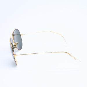 RAYBAN レイバン アビエーター クラシック サングラス ティアドロップ RB3025 メタル ゴールド金具 良品 中古 4a008617