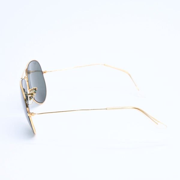 RAYBAN レイバン アビエーター クラシック サングラス ティアドロップ RB3025 メタル ゴールド金具 良品 中古 4a008617