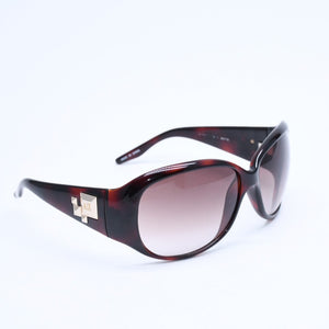 ARMANI EXCHANGE アルマーニエクスチェンジ サングラス AX086S アセテート メタル ブラウン ゴールド金具 サイズ62◻︎115 美品 中古 4a008442