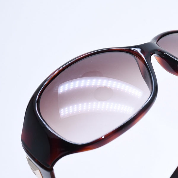 ARMANI EXCHANGE アルマーニエクスチェンジ サングラス AX086S アセテート メタル ブラウン ゴールド金具 サイズ62◻︎115 美品 中古 4a008442
