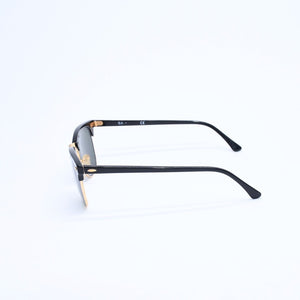 RAYBAN レイバン CLUBMASTER CLASSIC クラブマスター クラシック サングラス ブラック ゴールド サイズ49□21 美品 中古 4a008450