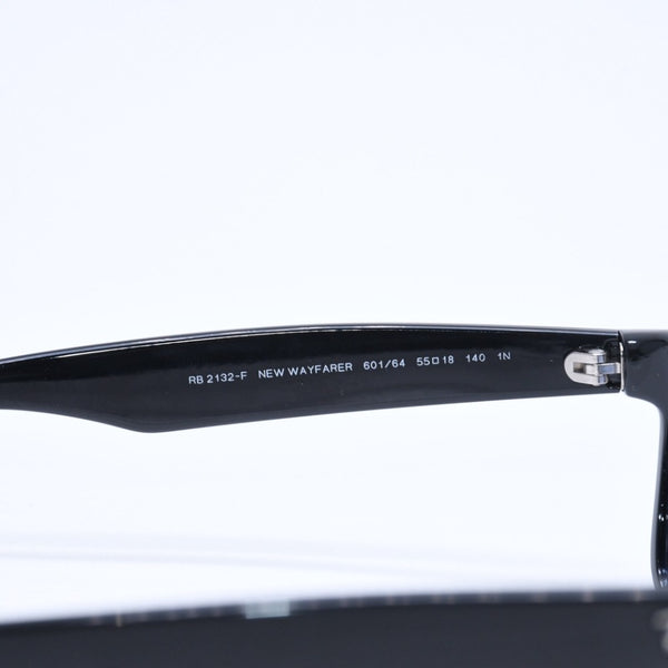 Very Good Condition Ray-Ban Sunglasses Eyewear RB 2132-F 601/64 Size 55□18 140 Black Color Lens Used 4a008455