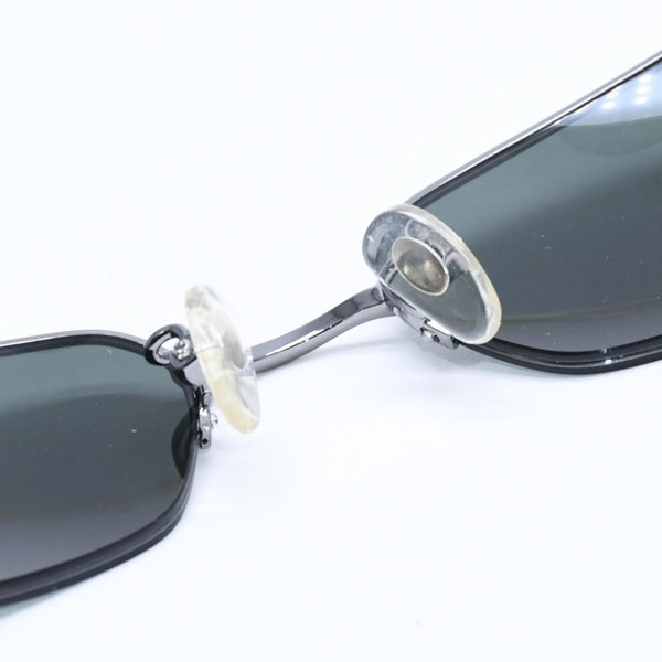 極美品 RAYBAN レイバン ハーフリム サングラス RB3226 メタル ブラウン ブラックメタル金具 サイズ55□19 中古 4a008624
