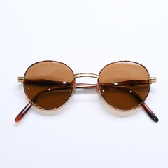 RAYBAN レイバン リチュアル サングラス メガネ W2546 アセテート メタル ゴールド ブラウン ゴールド金具 美品 中古 4a008613