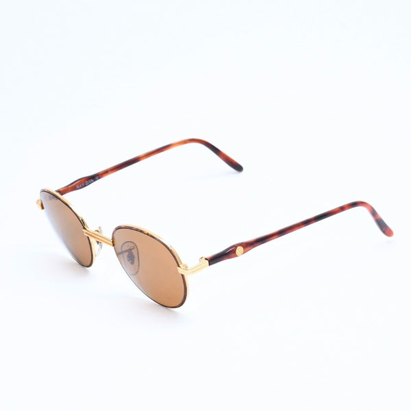 RAYBAN レイバン リチュアル サングラス メガネ W2546 アセテート メタル ゴールド ブラウン ゴールド金具 美品 中古 4a008613