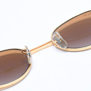 RAYBAN レイバン リチュアル サングラス メガネ W2546 アセテート メタル ゴールド ブラウン ゴールド金具 美品 中古 4a008613