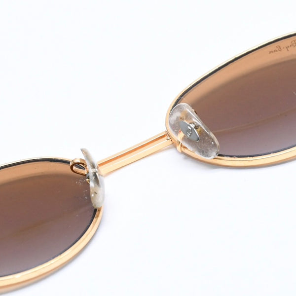 RAYBAN レイバン リチュアル サングラス メガネ W2546 アセテート メタル ゴールド ブラウン ゴールド金具 美品 中古 4a008613